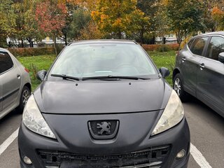 2011 Peugeot 207 I Рестайлинг, чёрный, 220000 рублей, вид 2