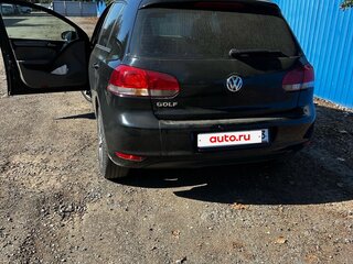 2012 Volkswagen Golf VI, чёрный, 725000 рублей, вид 1