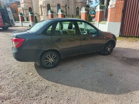 2015 Lada (ВАЗ) Granta I, серый, 335000 рублей, вид 4