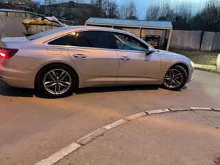 2019 Audi A6 45 TFSI V (C8), серебристый, 3900000 рублей, вид 1