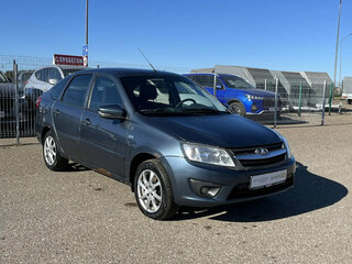 2014 Lada (ВАЗ) Granta I, белый, 315000 рублей, вид 4