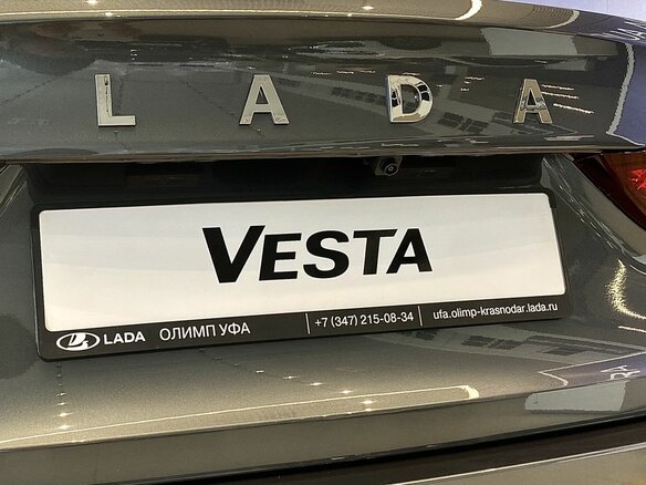 2026 Lada (ВАЗ) Vesta I Рестайлинг (NG), серый, 1937000 рублей - вид 19