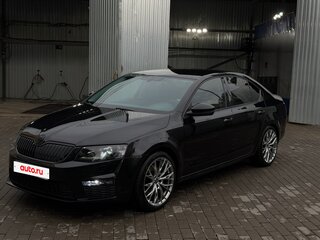 2015 Skoda Octavia III (A7), чёрный, 1580000 рублей, вид 1