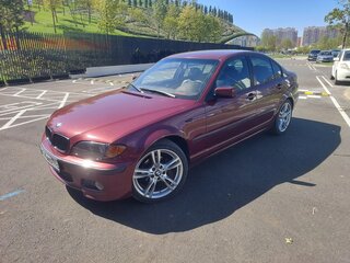 2003 BMW 3 серии 320i IV (E46) Рестайлинг, красный, 1150000 рублей, вид 4