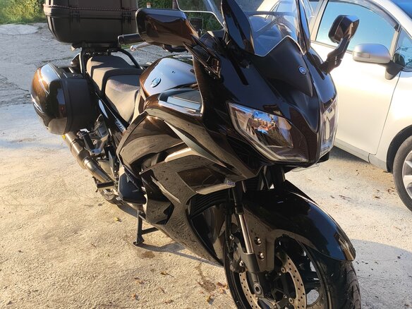 2013 Yamaha FJR1300, коричневый, 1080000 рублей