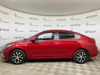 2018 Hyundai Solaris II, красный, 1097700 рублей, вид 3