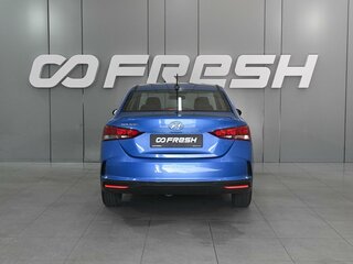 2020 Hyundai Solaris II Рестайлинг, синий, 1659000 рублей, вид 4