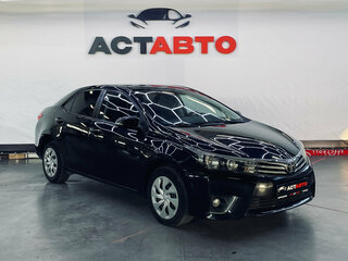 2014 Toyota Corolla XI (E160, E170, E180), чёрный, 1170000 рублей, вид 3