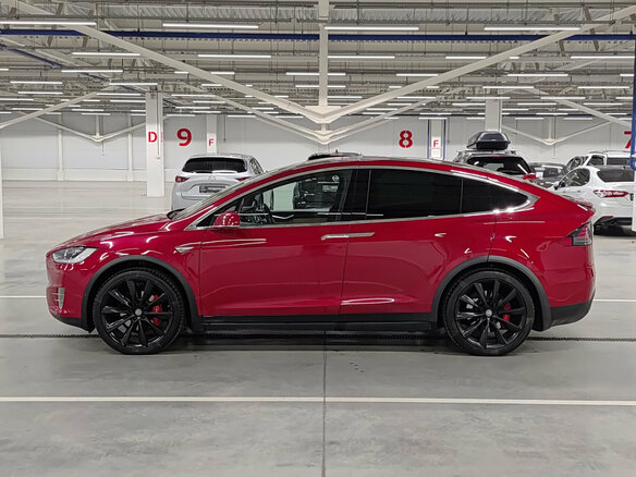 2016 Tesla Model X P90D I, красный, 3850000 рублей - вид 7