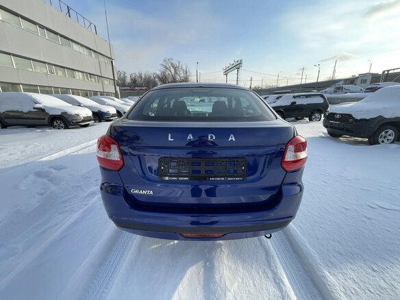 2026 Lada (ВАЗ) Granta I Рестайлинг, синий, 1151000 рублей - вид 3