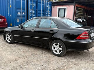 2002 Mercedes-Benz C-Класс 200 II (W203), чёрный, 425000 рублей, вид 5