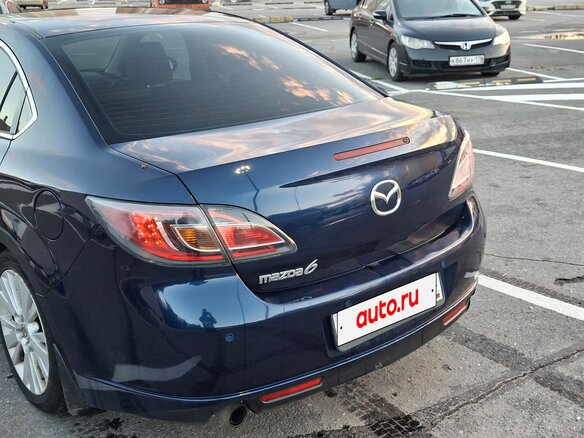 2008 Mazda 6 II (GH), синий - вид 7