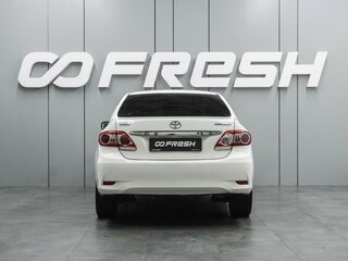 2013 Toyota Corolla X (E140, E150) Рестайлинг, белый, 1179000 рублей, вид 4