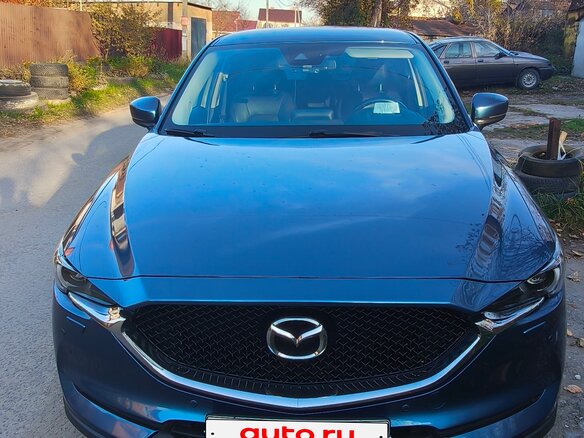 2017 Mazda CX-5 II, голубой, 2650000 рублей