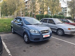 2007 Chevrolet Aveo I, голубой, 430000 рублей, вид 2