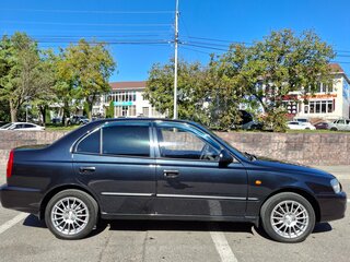 2011 Hyundai Accent ТагАЗ II, чёрный, 649000 рублей, вид 4