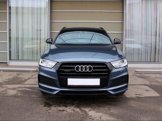 2017 Audi Q3 I (8U) Рестайлинг, синий, 2970000 рублей, вид 2