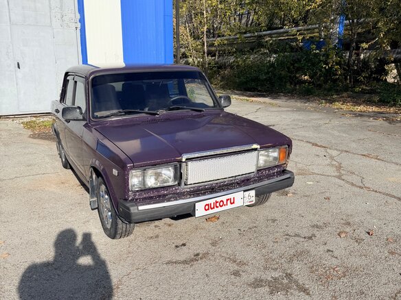 2004 Lada (ВАЗ) 2107, фиолетовый, 150000 рублей - вид 2