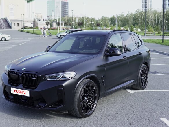 2021 BMW X3 M Competition I (F97) Рестайлинг, чёрный, 7500000 рублей