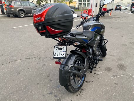 2024 Bajaj Pulsar NS 200, серый, 260000 рублей, вид 4