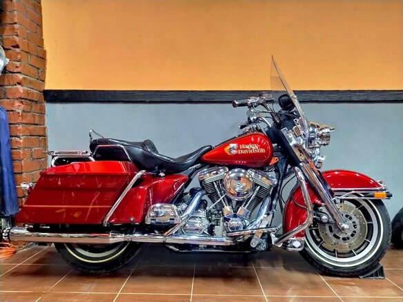 1991 Harley-Davidson Electra Glide, красный, 1200000 рублей - вид 14