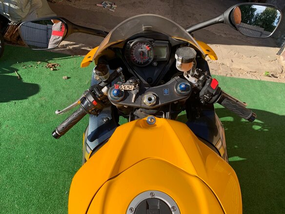 2007 Suzuki GSX-R 1000, жёлтый, 800000 рублей - вид 9