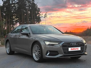 2019 Audi A6 40 TDI V (C8), серебристый, 3750000 рублей, вид 3