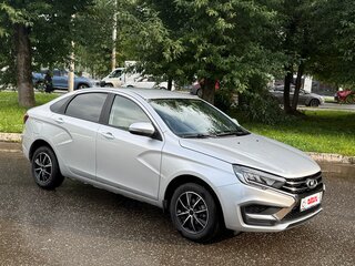 2024 Lada (ВАЗ) Vesta I Рестайлинг (NG), серебристый, 1380000 рублей, вид 3