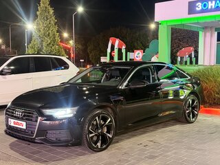 2021 Audi A6 40 TFSI V (C8), чёрный, 3400000 рублей, вид 5
