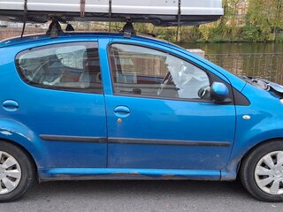 2012 Peugeot 107 I Рестайлинг 2, синий, 340000 рублей, вид 2