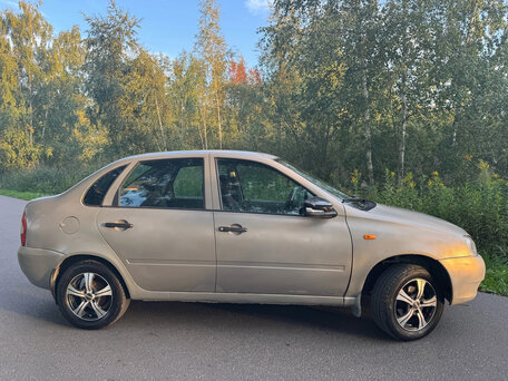2007 Lada (ВАЗ) Kalina I, бежевый, 150000 рублей, вид 2