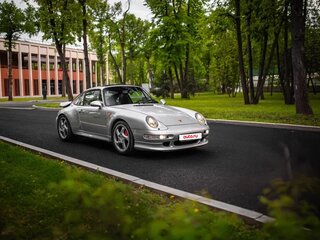 1998 Porsche 911 Turbo IV (993), серебристый, 23800000 рублей, вид 2