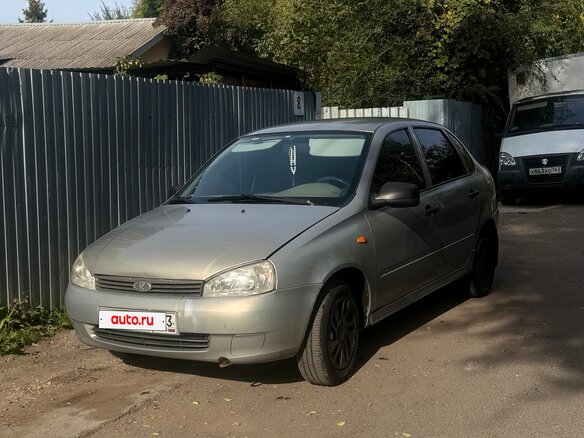2007 Lada (ВАЗ) Kalina I, бежевый, 120000 рублей - вид 2
