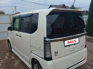 2015 Honda N-BOX I Рестайлинг, белый, 640000 рублей, вид 4
