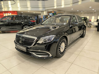 2016 Mercedes-Benz S-Класс 350 CDI BlueTEC Long 9G-TRONIC VI (W222, C217), чёрный, 4250000 рублей, вид 1
