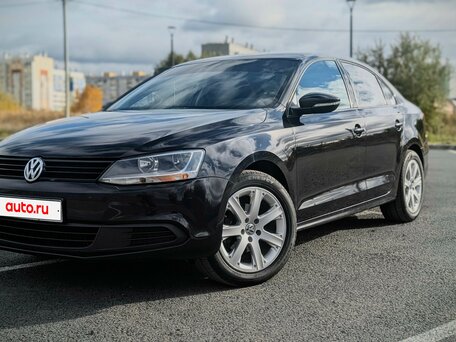 2014 Volkswagen Jetta VI, чёрный, 1080000 рублей, вид 1