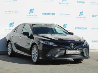 2019 Toyota Camry VIII (XV70), чёрный, 2850000 рублей, вид 3