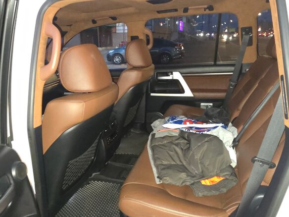 2016 Toyota Land Cruiser 200 Series Рестайлинг 2, белый, 5700000 рублей - вид 13