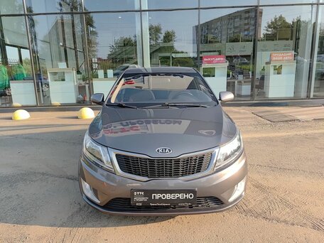 2012 Kia Rio 5-speed III, серый, 648000 рублей, вид 2