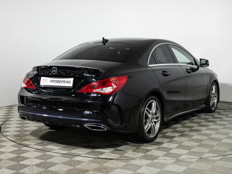2017 Mercedes-Benz CLA 250 I (C117, X117) Рестайлинг, чёрный, 2342439 рублей, вид 5