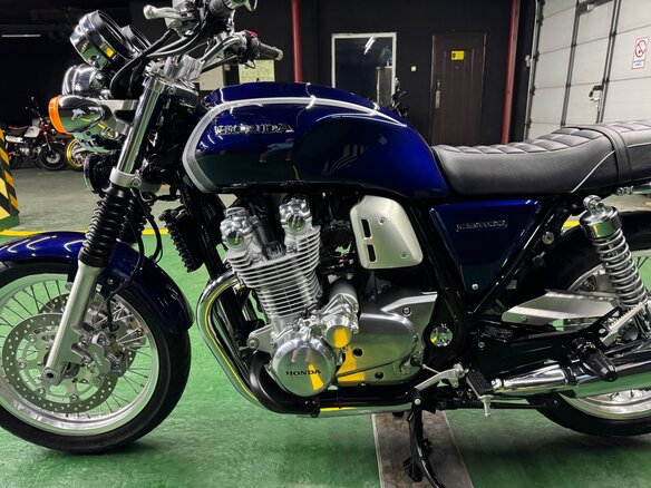 2021 Honda CB 1100, синий, 1450000 рублей - вид 10