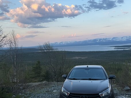 2017 Lada (ВАЗ) Vesta I, коричневый, 620000 рублей, вид 1