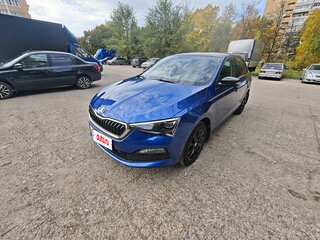 2021 Skoda Rapid II, синий, 1900000 рублей, вид 1