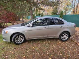 2012 Mitsubishi Lancer X Рестайлинг, серый, 760000 рублей, вид 4