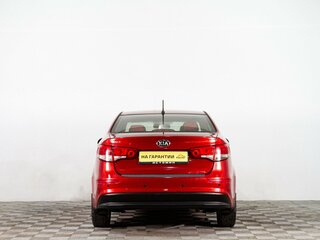 2016 Kia Rio III Рестайлинг, красный, 979000 рублей, вид 5