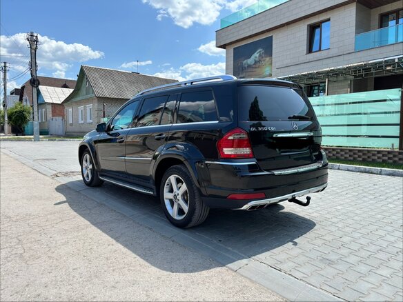 2012 Mercedes-Benz GL-Класс 350 I (X164) Рестайлинг, чёрный - вид 10