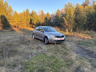 2017 Skoda Rapid I Рестайлинг, бежевый, 1190000 рублей, вид 2