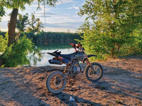 2018 Racer Pitbike 125/160, синий, 49990 рублей, вид 3