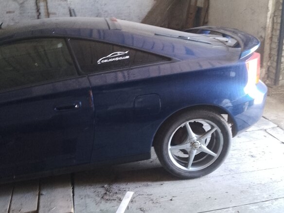 2002 Toyota Celica VII (T230), синий, 380000 рублей - вид 11