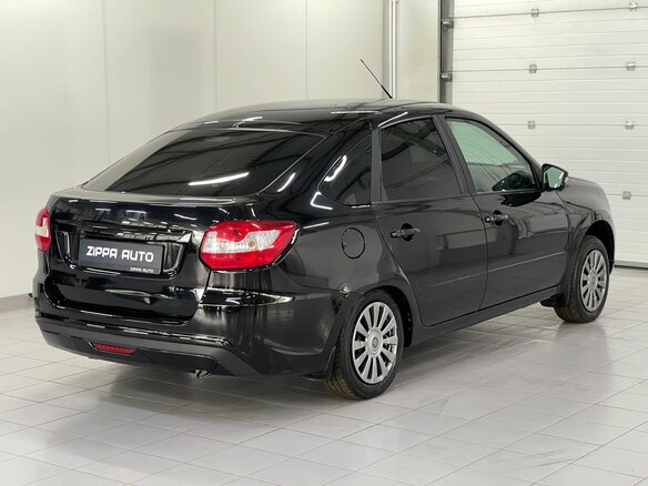 2023 Lada (ВАЗ) Granta I Рестайлинг, чёрный, 709000 рублей - вид 3